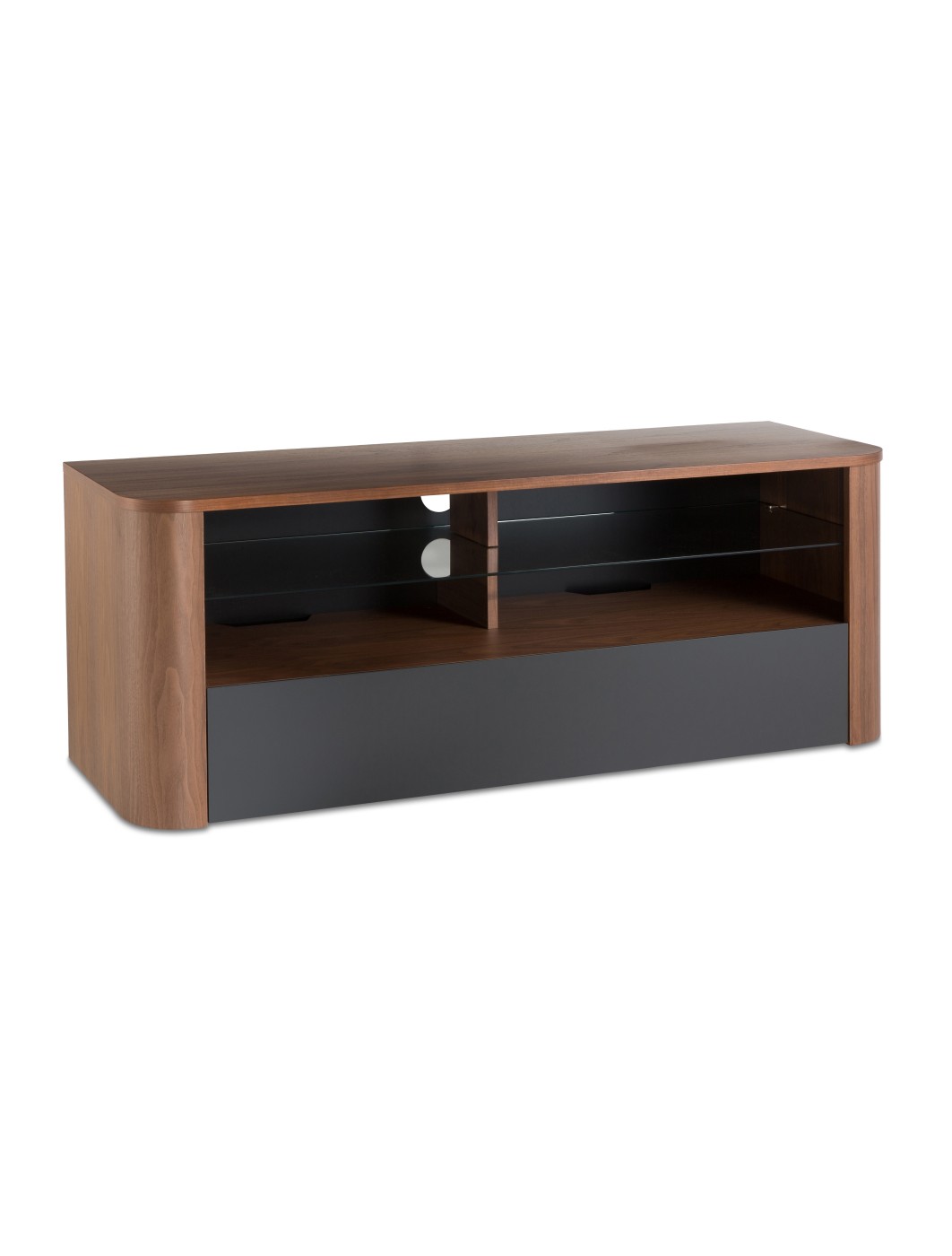 Alphason Hugo TV Stand ADH1260BLK Graphite with Bracket 121 TV Mounts