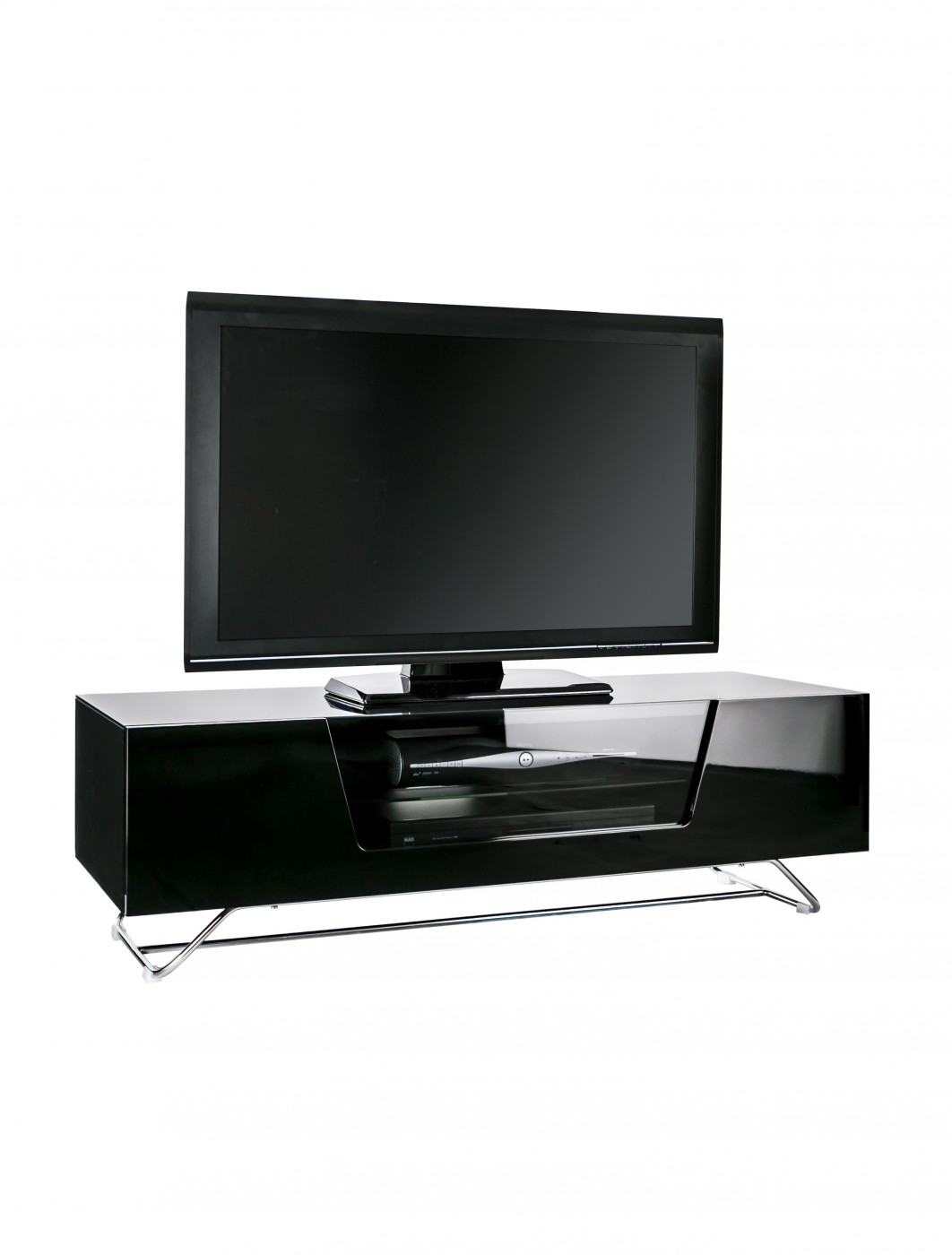 Alphason Chromium TV Stand CRO21200CBBLK 121 TV Mounts